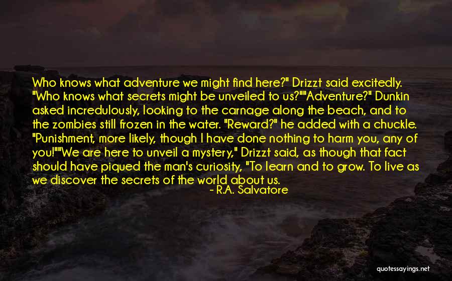 Discover And Learn Quotes By R.A. Salvatore Discover And Learn Quotes By R.A. Salvatore