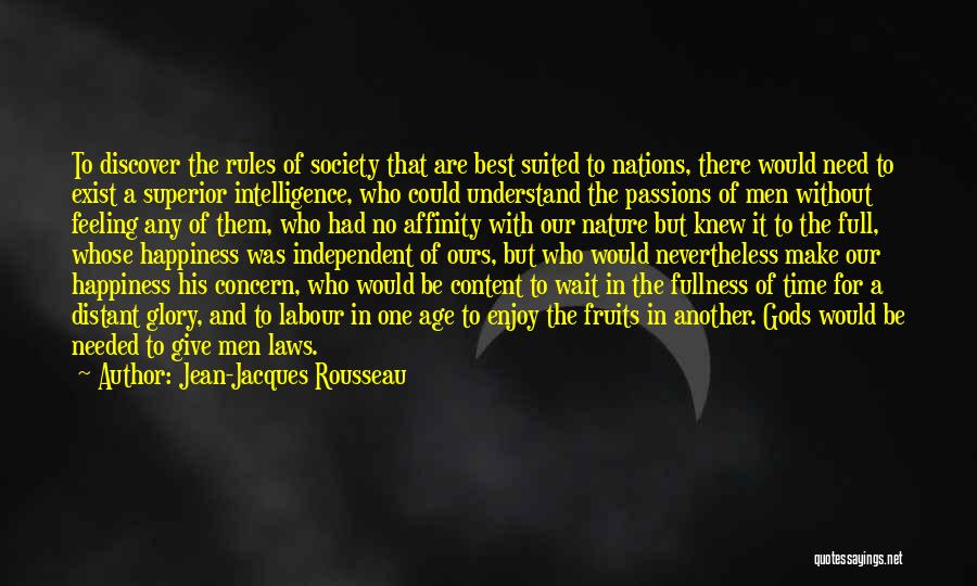 Discover Happiness Quotes By Jean-Jacques Rousseau