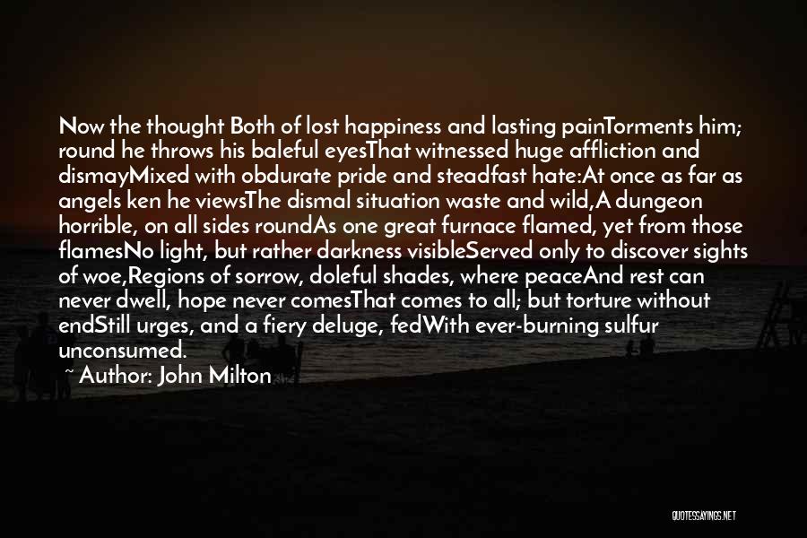 Discover Happiness Quotes By John Milton