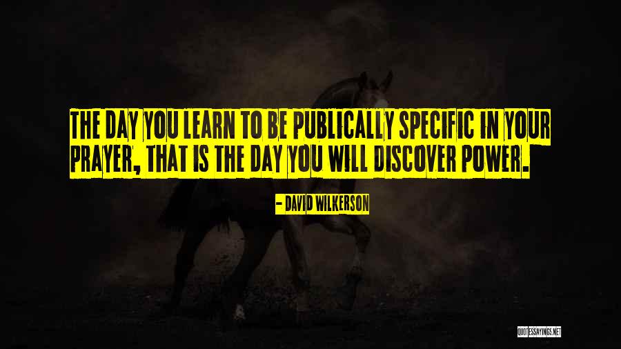 Discover The Power Within You Quotes By David Wilkerson