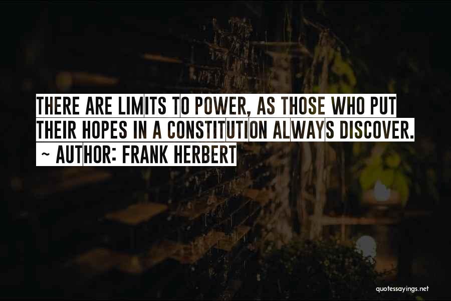 Discover The Power Within You Quotes By Frank Herbert