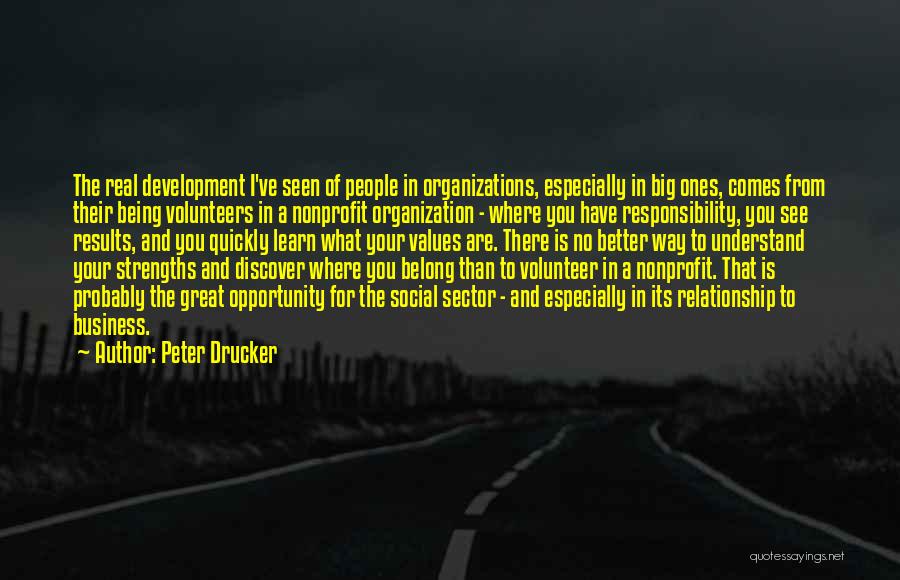 Discover Your Strengths Quotes By Peter Drucker