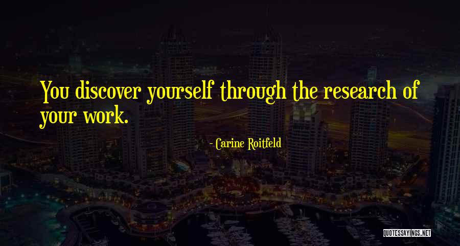 Discover Yourself Quotes By Carine Roitfeld