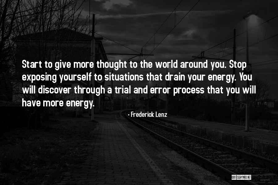 Discover Yourself Quotes By Frederick Lenz