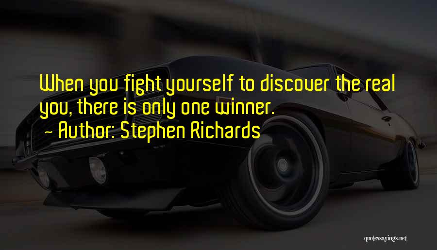 Discover Yourself Quotes By Stephen Richards