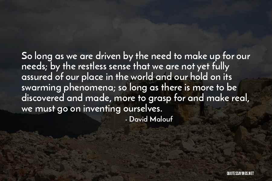 Discovered That Quotes By David Malouf Discovered That Quotes By David Malouf