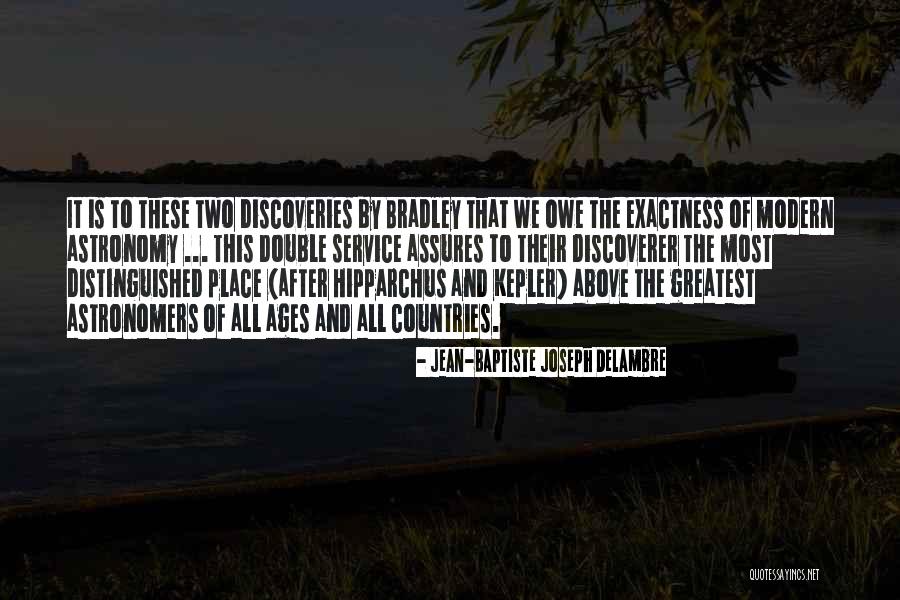 Discoverer Quotes By Jean-Baptiste Joseph Delambre Discoverer Quotes By Jean-Baptiste Joseph Delambre
