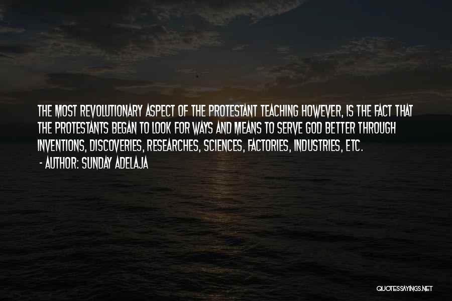 Discoveries And Inventions Quotes By Sunday Adelaja