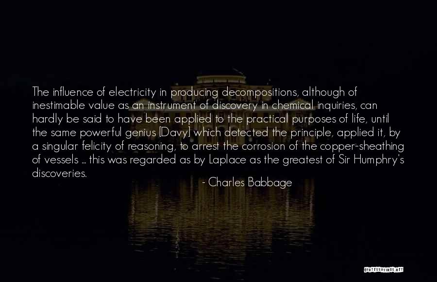 Discoveries Quotes By Charles Babbage