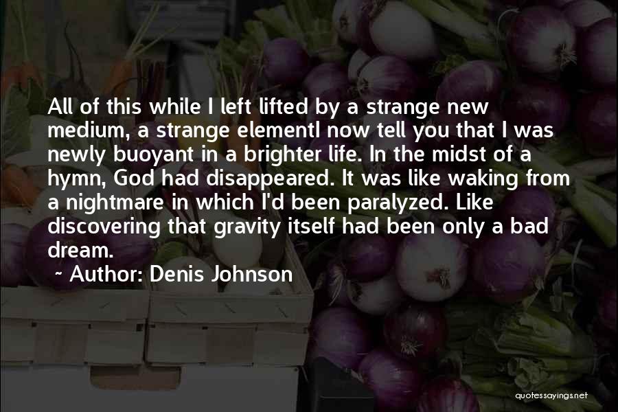 Discovering God Quotes By Denis Johnson