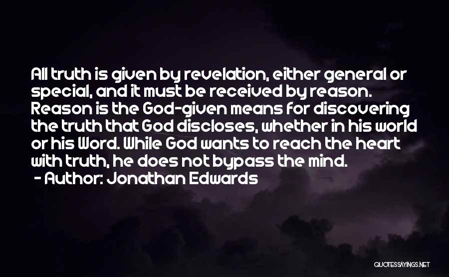 Discovering God Quotes By Jonathan Edwards