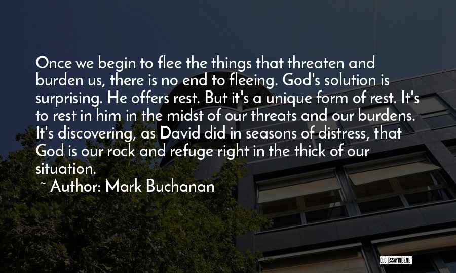 Discovering God Quotes By Mark Buchanan