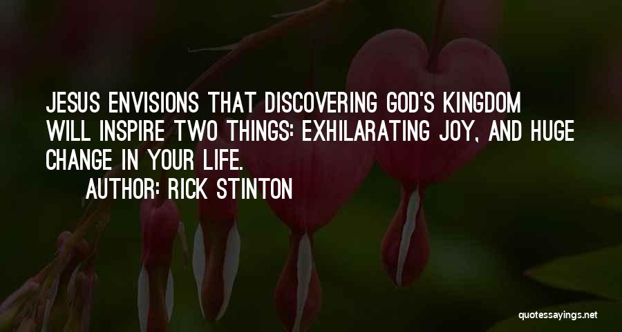 Discovering God Quotes By Rick Stinton