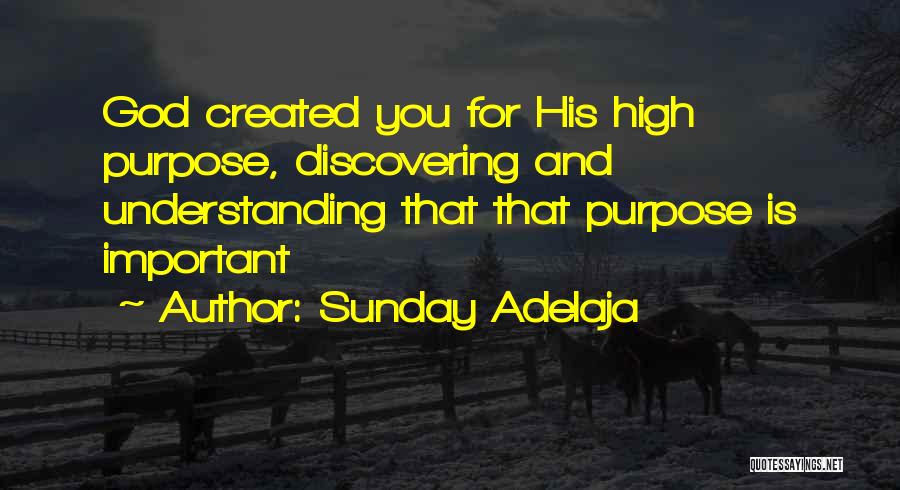 Discovering God Quotes By Sunday Adelaja