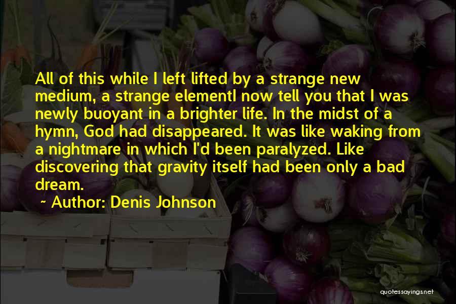 Discovering Life Quotes By Denis Johnson