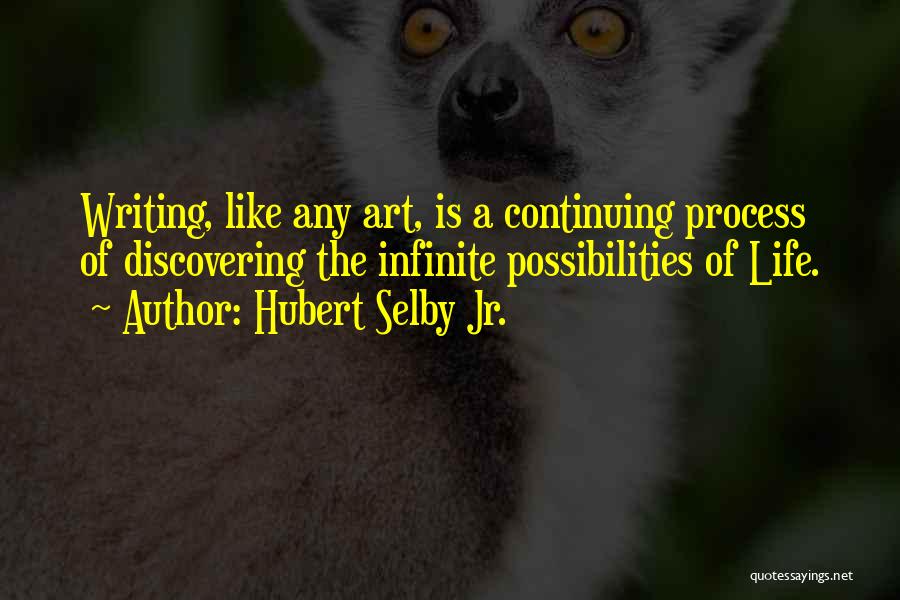 Discovering Life Quotes By Hubert Selby Jr.