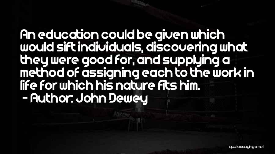 Discovering Life Quotes By John Dewey