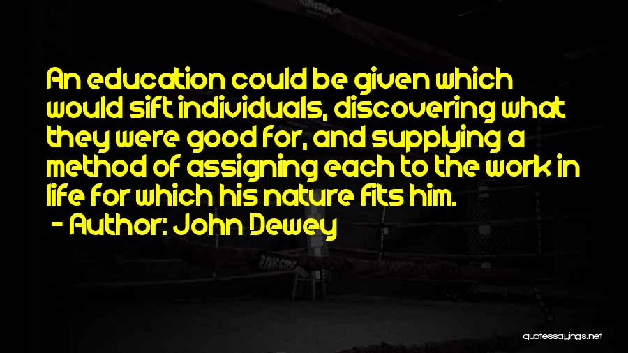 Discovering Nature Quotes By John Dewey