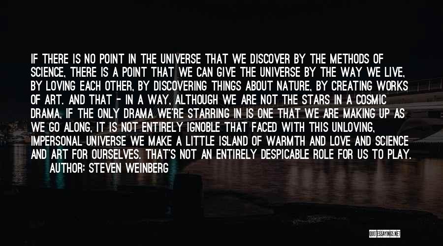 Discovering Nature Quotes By Steven Weinberg