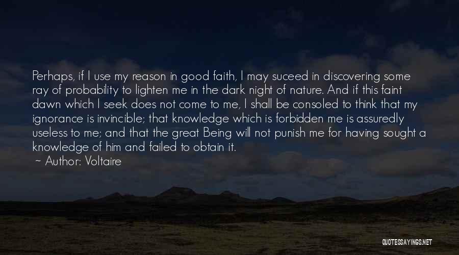Discovering Nature Quotes By Voltaire