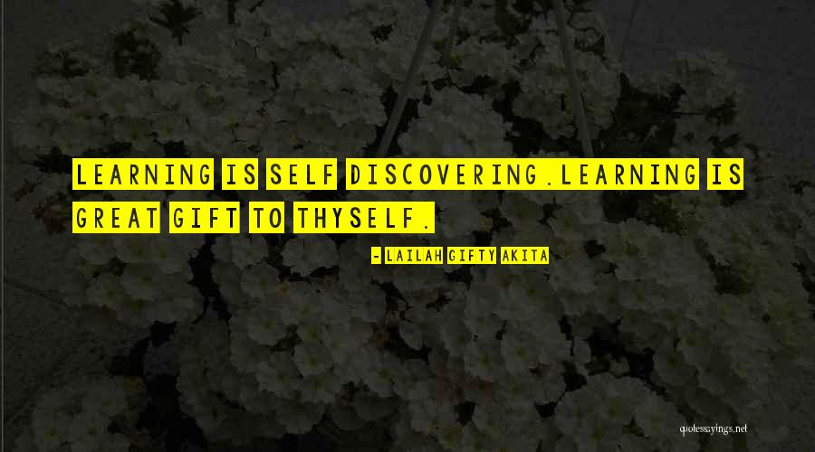 Discovering Self Quotes By Lailah Gifty Akita