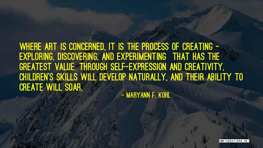 Discovering Self Quotes By MaryAnn F. Kohl Discovering Self Quotes By MaryAnn F. Kohl
