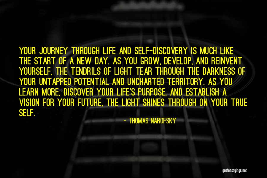 Discovering Self Quotes By Thomas Narofsky