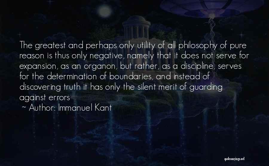 Discovering The Truth Quotes By Immanuel Kant