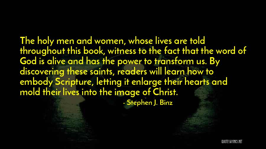 Discovering Us Quotes By Stephen J. Binz Discovering Us Quotes By Stephen J. Binz
