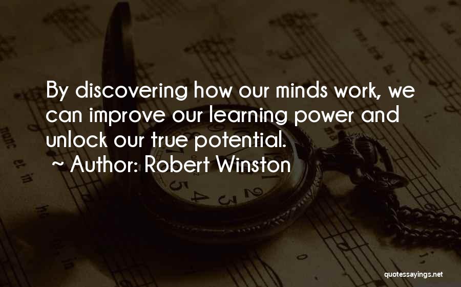 Discovering Your Potential Quotes By Robert Winston