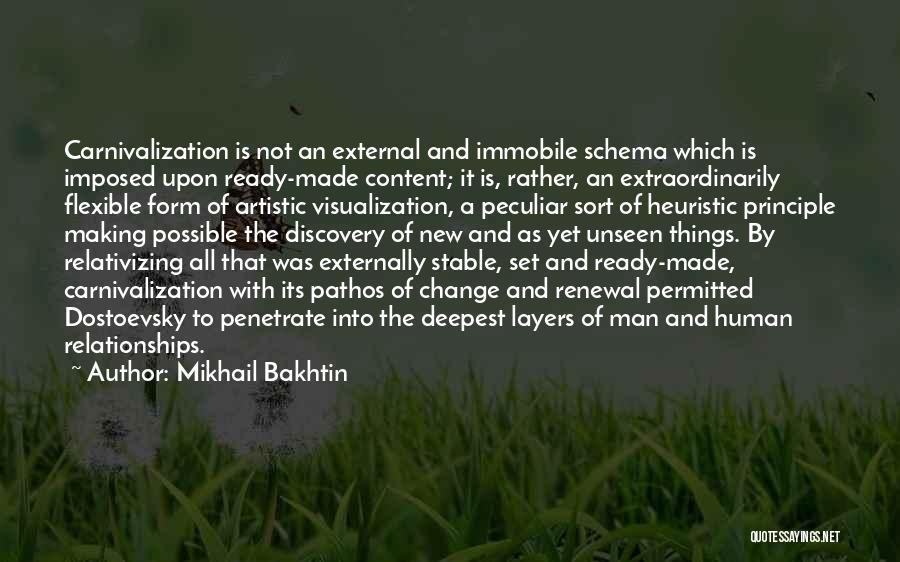 Discovery And Change Quotes By Mikhail Bakhtin