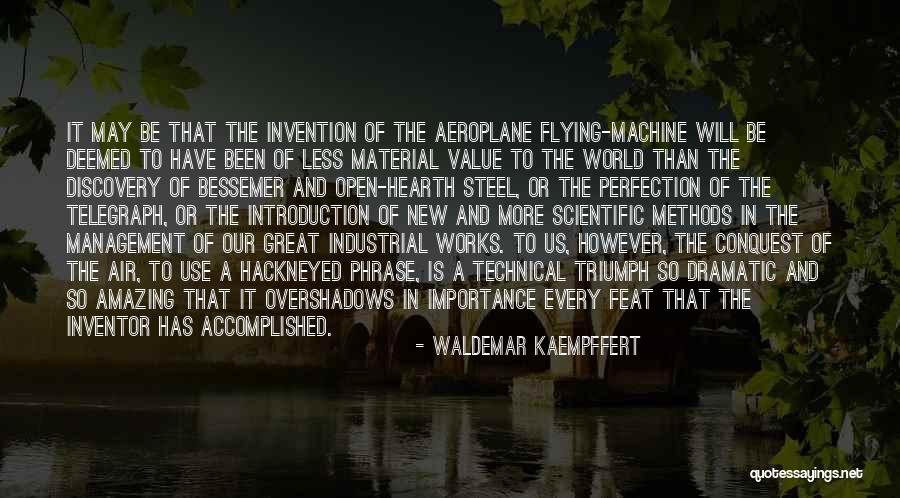 Discovery And Invention Quotes By Waldemar Kaempffert Discovery And Invention Quotes By Waldemar Kaempffert