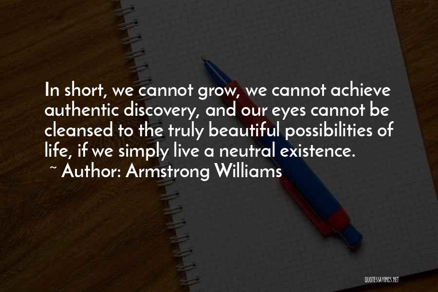 Discovery In Life Quotes By Armstrong Williams