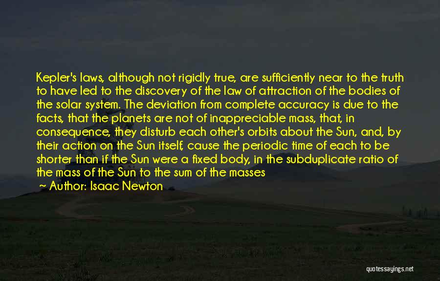 Discovery Of Truth Quotes By Isaac Newton