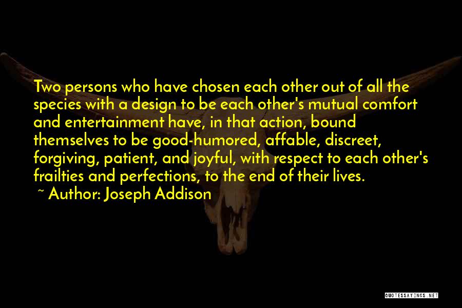 Discreet Quotes By Joseph Addison