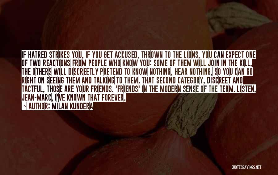 Discreet Quotes By Milan Kundera