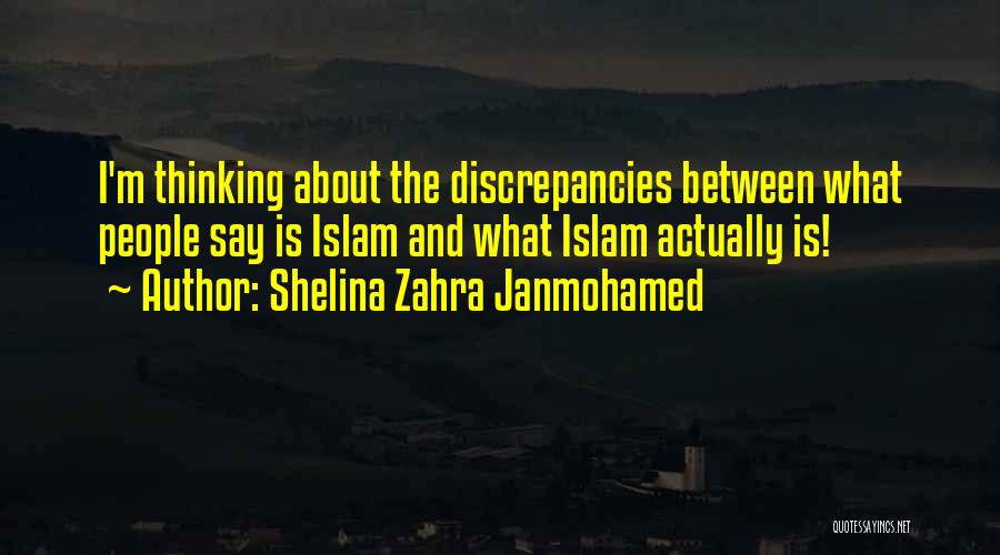 Discrepancies Quotes By Shelina Zahra Janmohamed