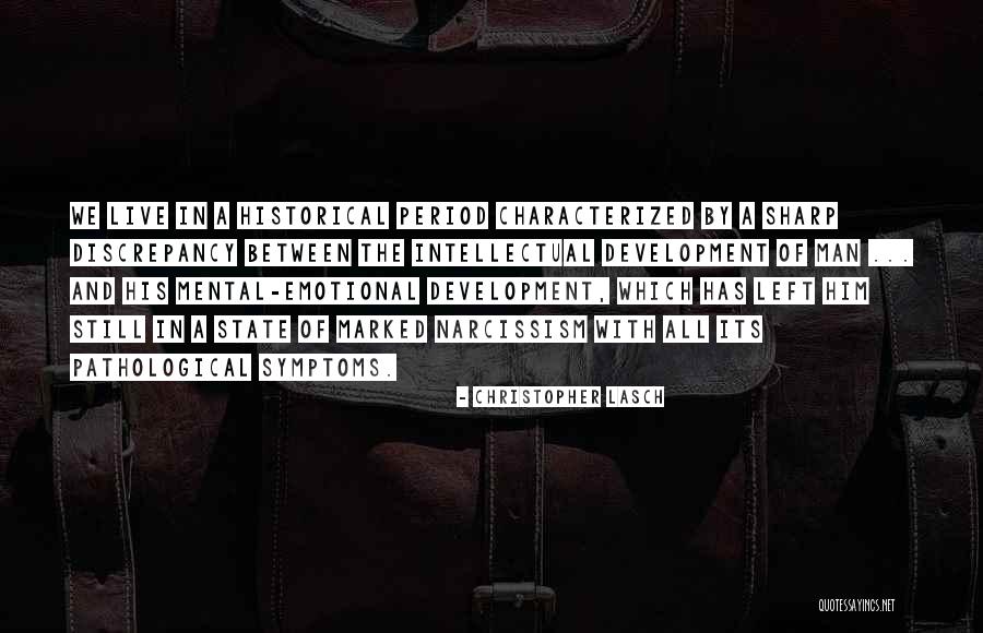 Discrepancy Between Quotes By Christopher Lasch Discrepancy Between Quotes By Christopher Lasch