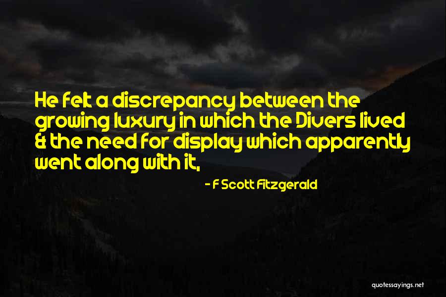 Discrepancy Between Quotes By F Scott Fitzgerald Discrepancy Between Quotes By F Scott Fitzgerald