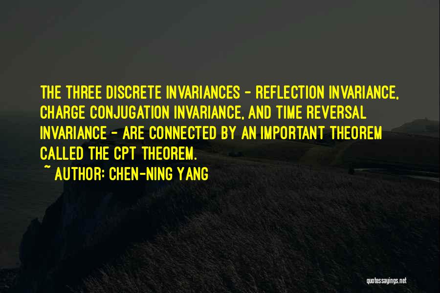 Discrete Quotes By Chen-Ning Yang