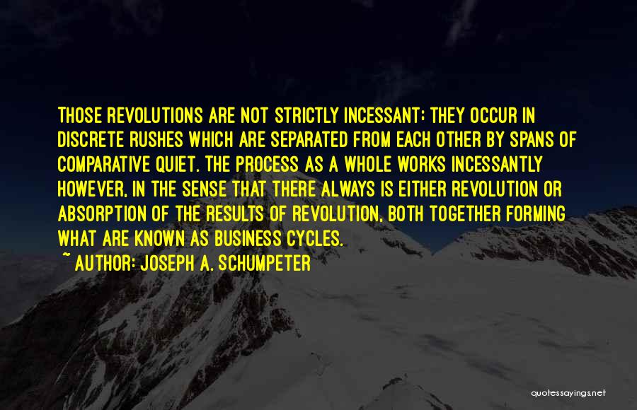 Discrete Quotes By Joseph A. Schumpeter