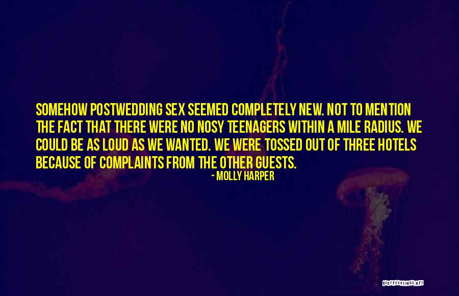 Discreteness Linguistics Quotes By Molly Harper Discreteness Linguistics Quotes By Molly Harper
