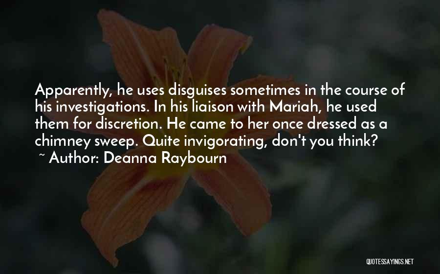 Discretion Quotes By Deanna Raybourn