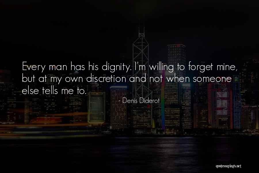 Discretion Quotes By Denis Diderot