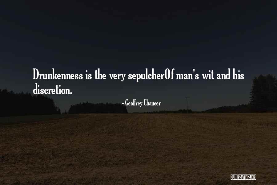 Discretion Quotes By Geoffrey Chaucer