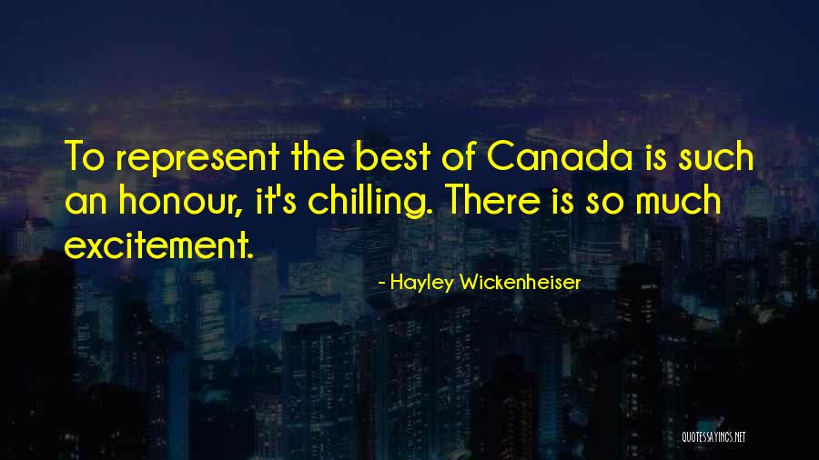 Discriminatingly Quotes By Hayley Wickenheiser Discriminatingly Quotes By Hayley Wickenheiser