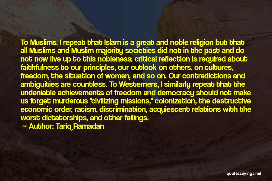 Discrimination And Racism Quotes By Tariq Ramadan