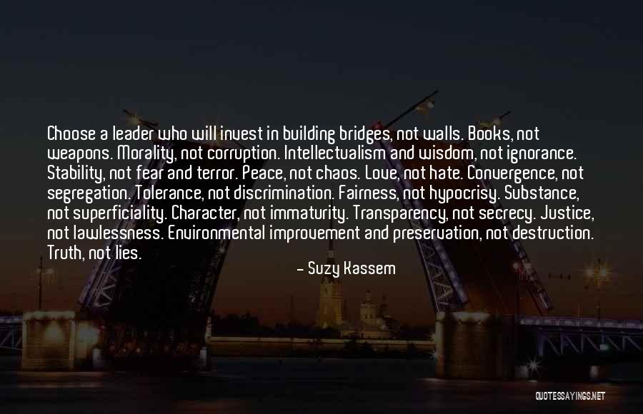 Discrimination And Segregation Quotes By Suzy Kassem