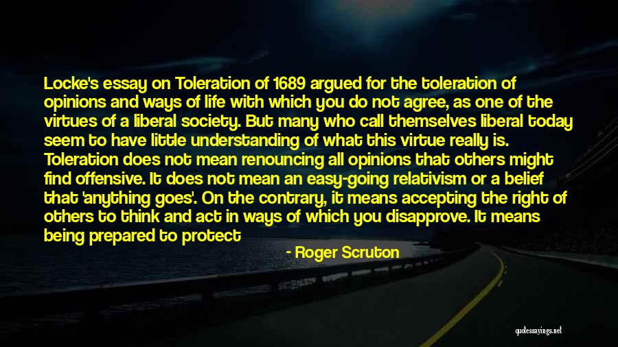 Discrimination Life Quotes By Roger Scruton