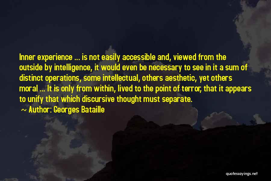 Discursive Quotes By Georges Bataille